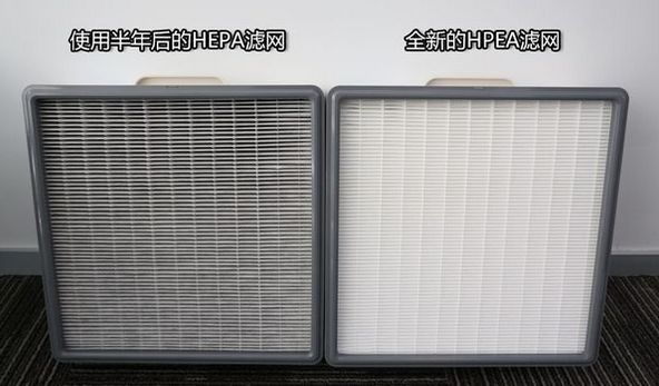 濾網(wǎng)使用前后對(duì)比