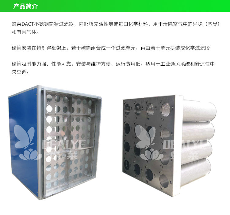 筒狀化學(xué)過(guò)濾器簡(jiǎn)介