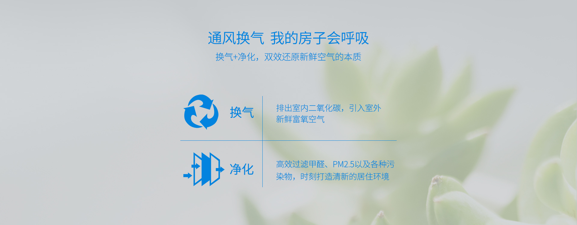 通風換氣，換氣+凈化