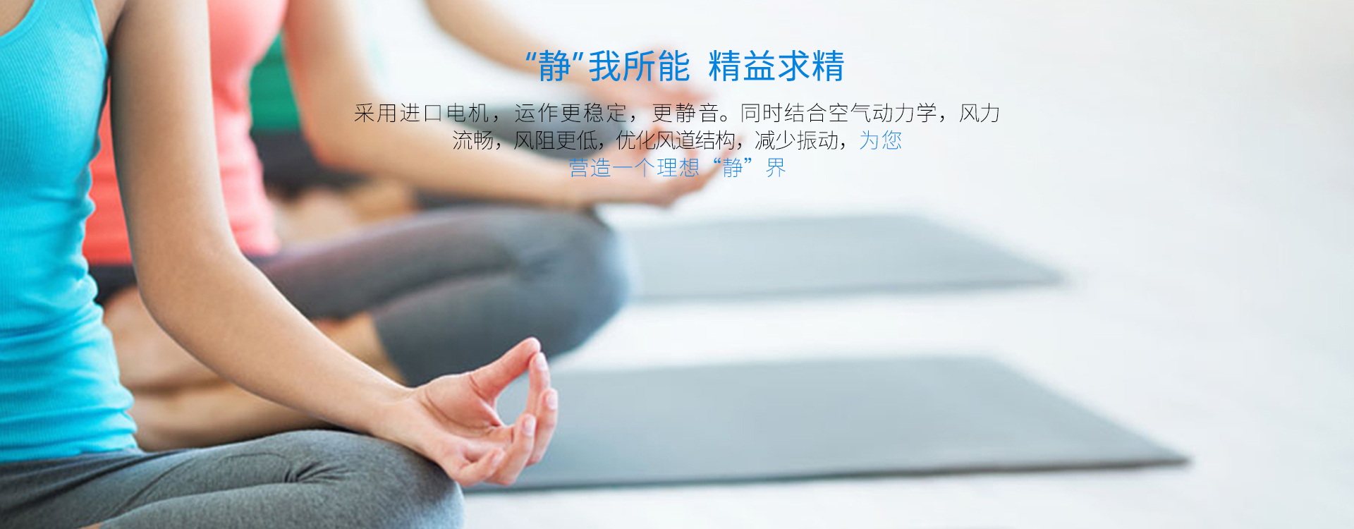 采用進(jìn)口電機(jī)，運(yùn)行更穩(wěn)定，靜音更出眾