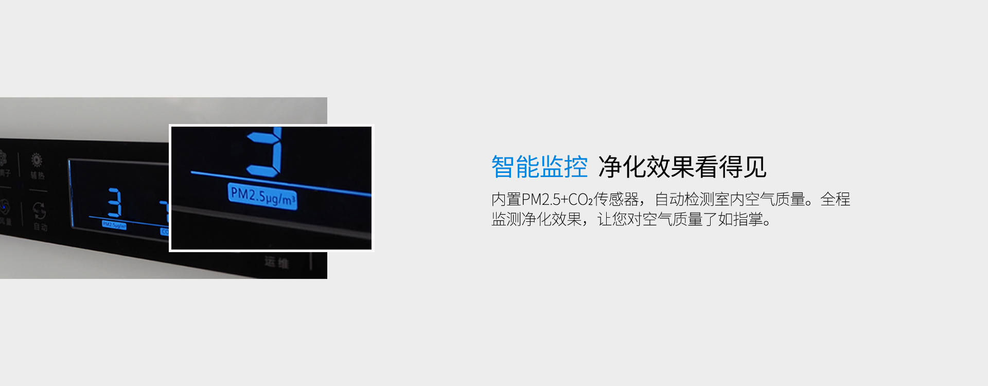 智能監(jiān)控CO2和PM2.5